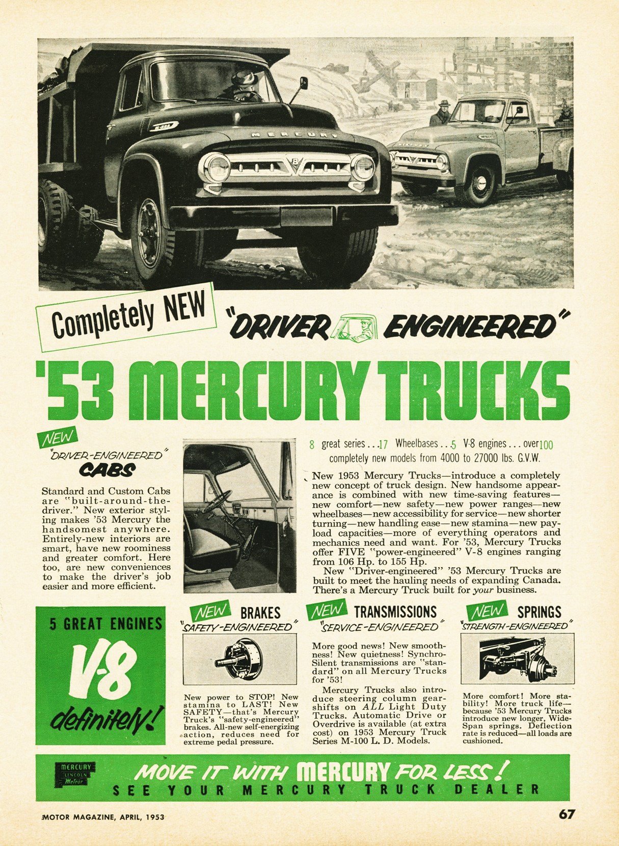 1953 Ford Canada Mercury Truck 1